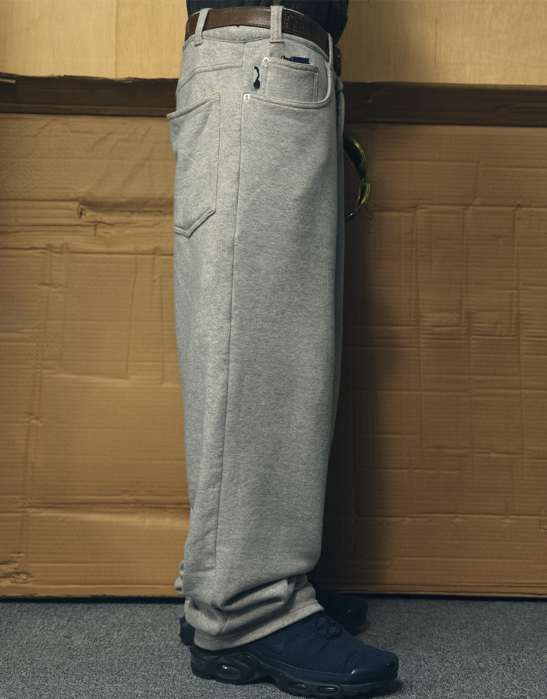 Denim Trackies (Grey)
