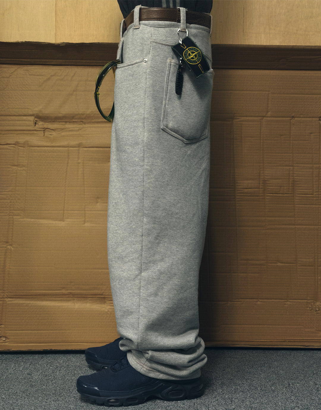 Denim Trackies (Grey)