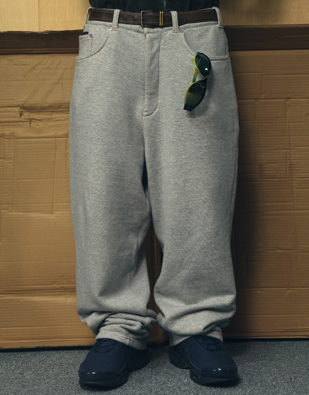 Denim Trackies (Grey)